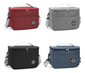 Bolso Lunchera con Correa Negro 26*17*18 CM KL1191