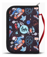 Footy Cartuchera rigida con un cierre Skull F53074.01.UNICO