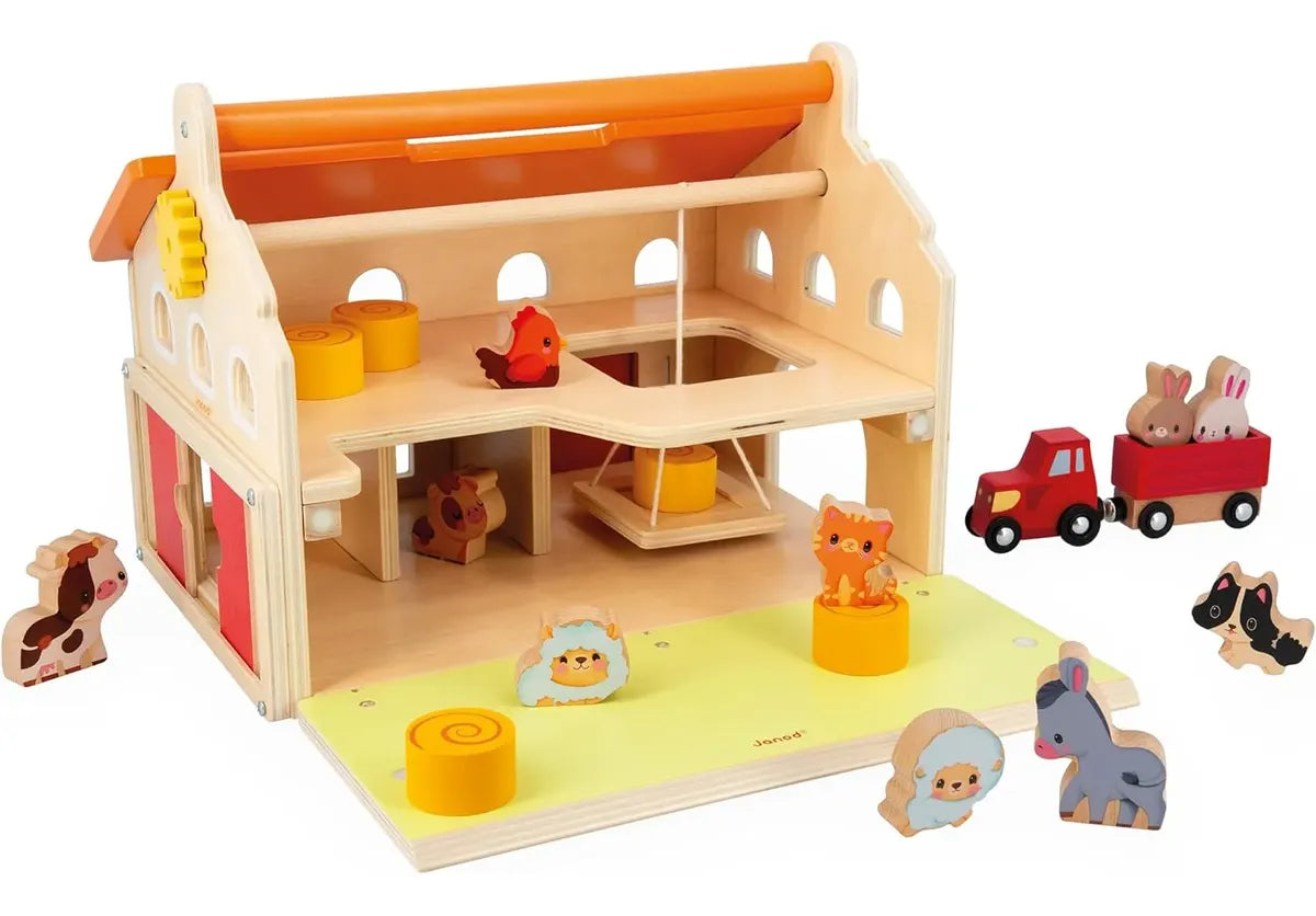 Janod Mi Primera Granja Didáctica De Madera J03318