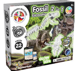Science4you Excavación de Fósiles 2 en 1 (T-Rex + Triceratops) 80004994 634923