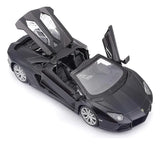 Maisto 1:24 Lamborghini Aventador Roadster Negro Mate 31504