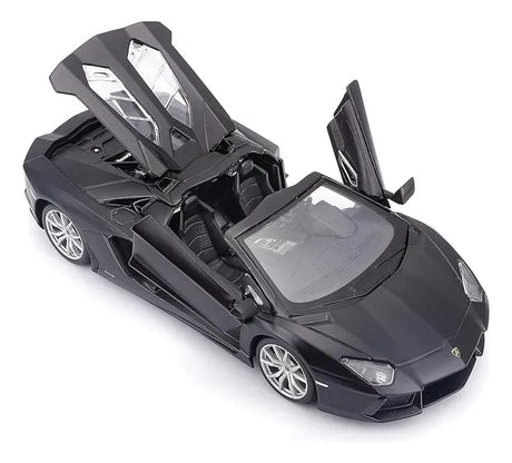 Maisto 1:24 Lamborghini Aventador Roadster Negro Mate 31504
