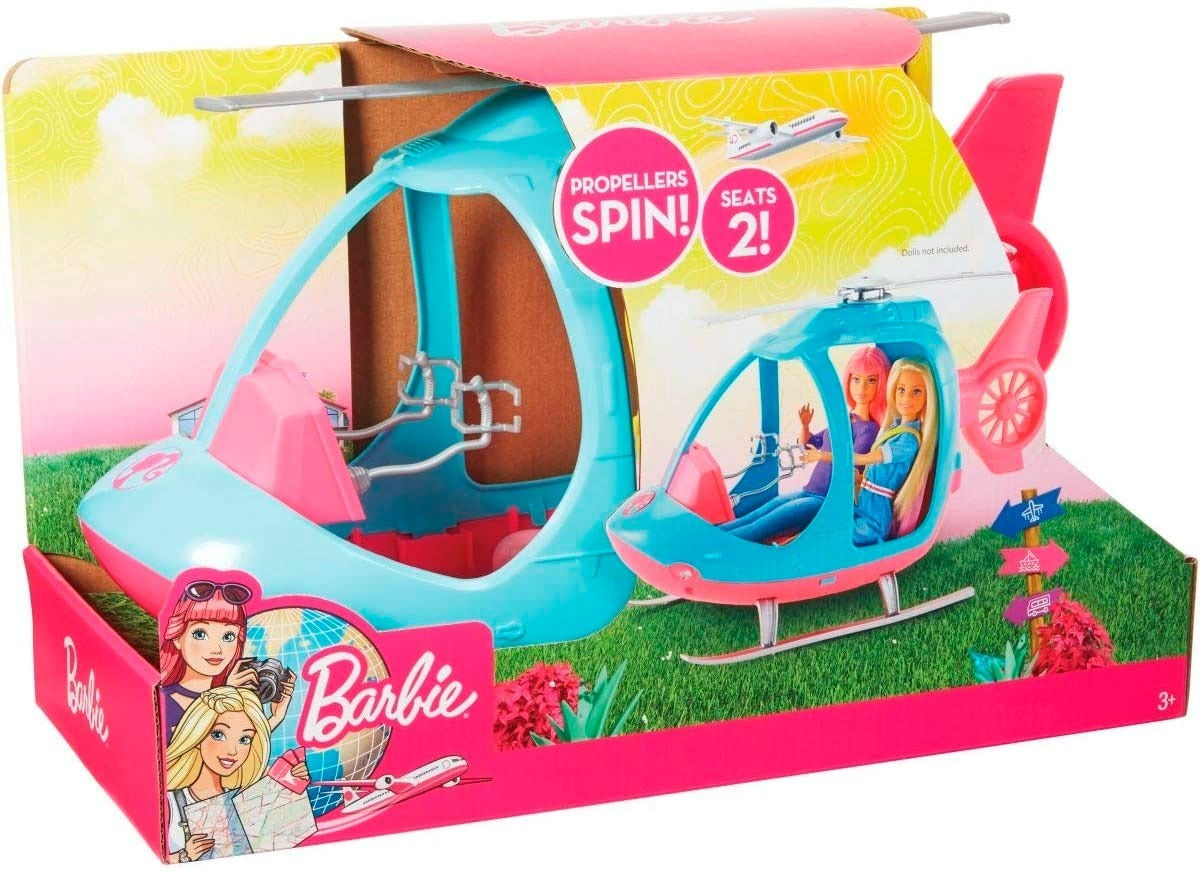 Barbie Ed Helicóptero Accesorio Para Muñecas Fwy29