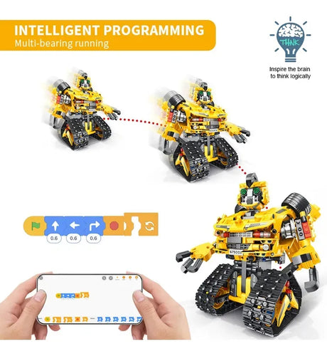 Panlos Brick Robot Transformable A Radio Control 2241414