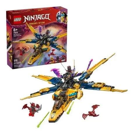 LEGO Ninjago Super Jet de la Tormenta de Ras y Arin 71833