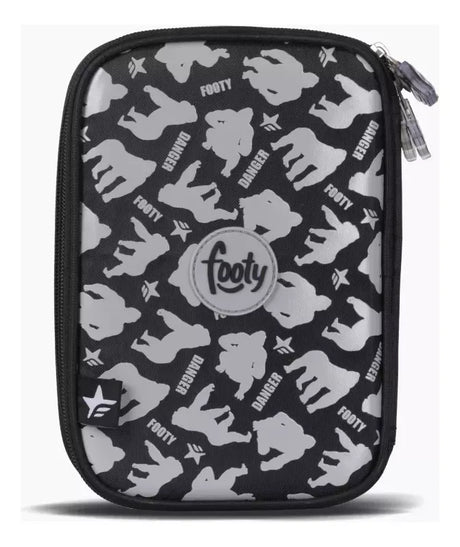 Footy Cartuchera ridiga con dos cierres Gorilla F54004.01.UNICO