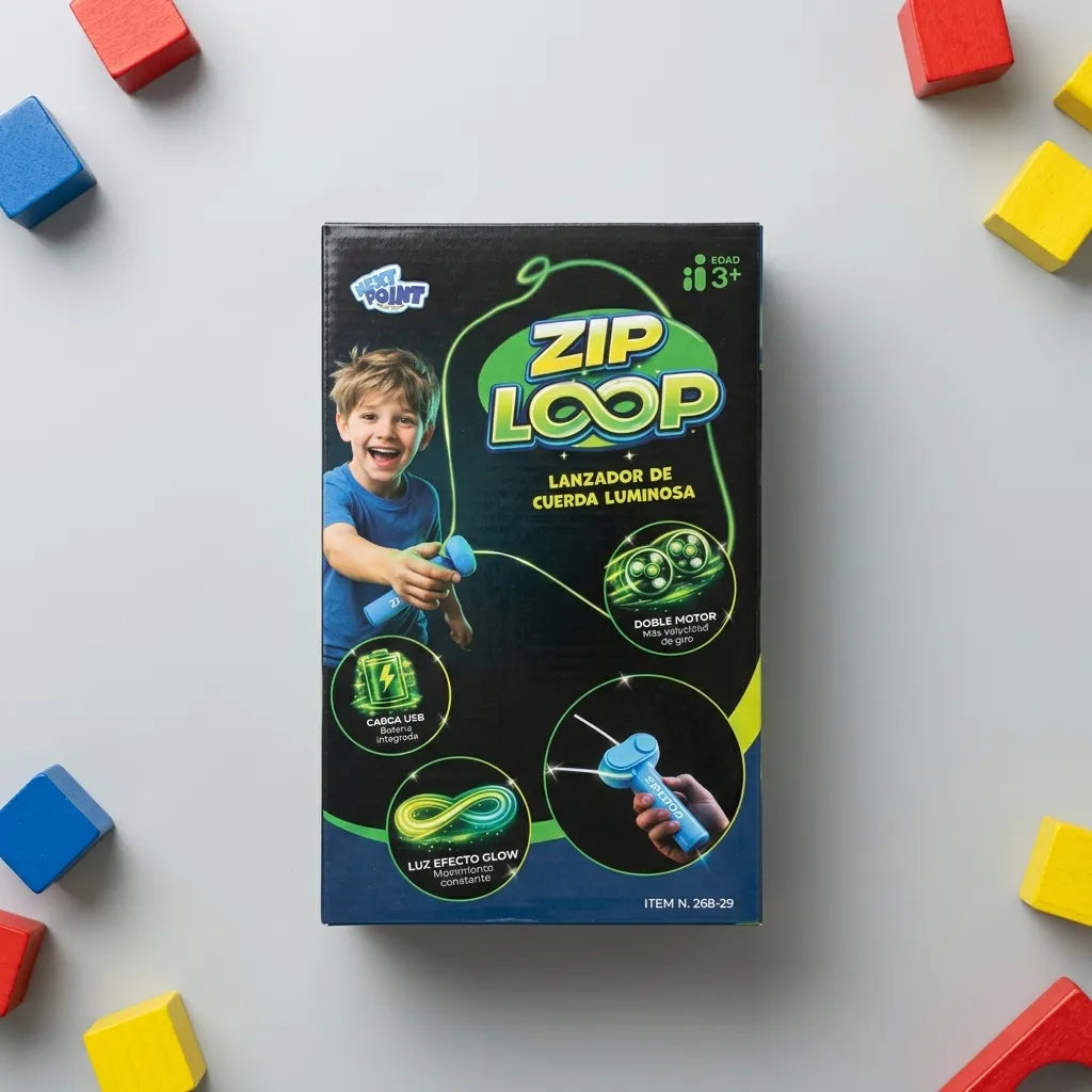 Zip Loop Lanzador De Cuerda Luminosa 268-29