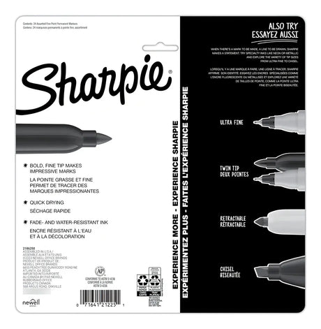 Sharpie Marcadores Punta Fina Glam Pop X24 2185227