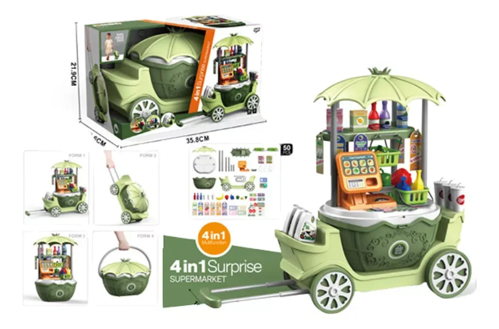 Set Supermercado 4 en 1 2009626 Shine