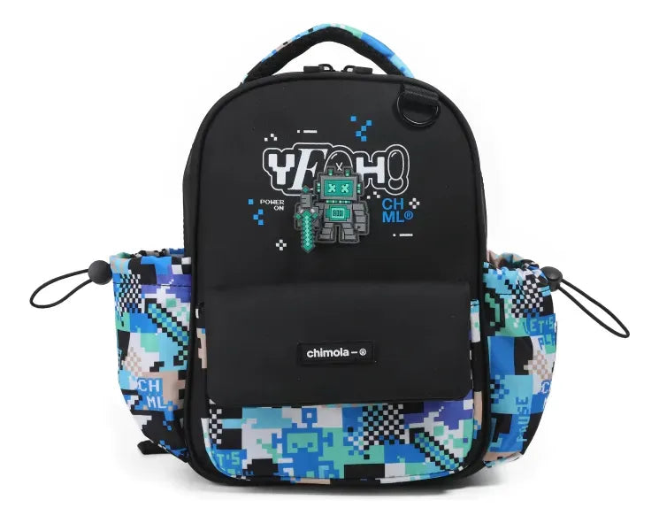 Chimola Mochila Espalda 14P Spin Robot Black FS131