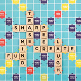 Juego de Mesa Scrabble de Madera Mattel JGY26