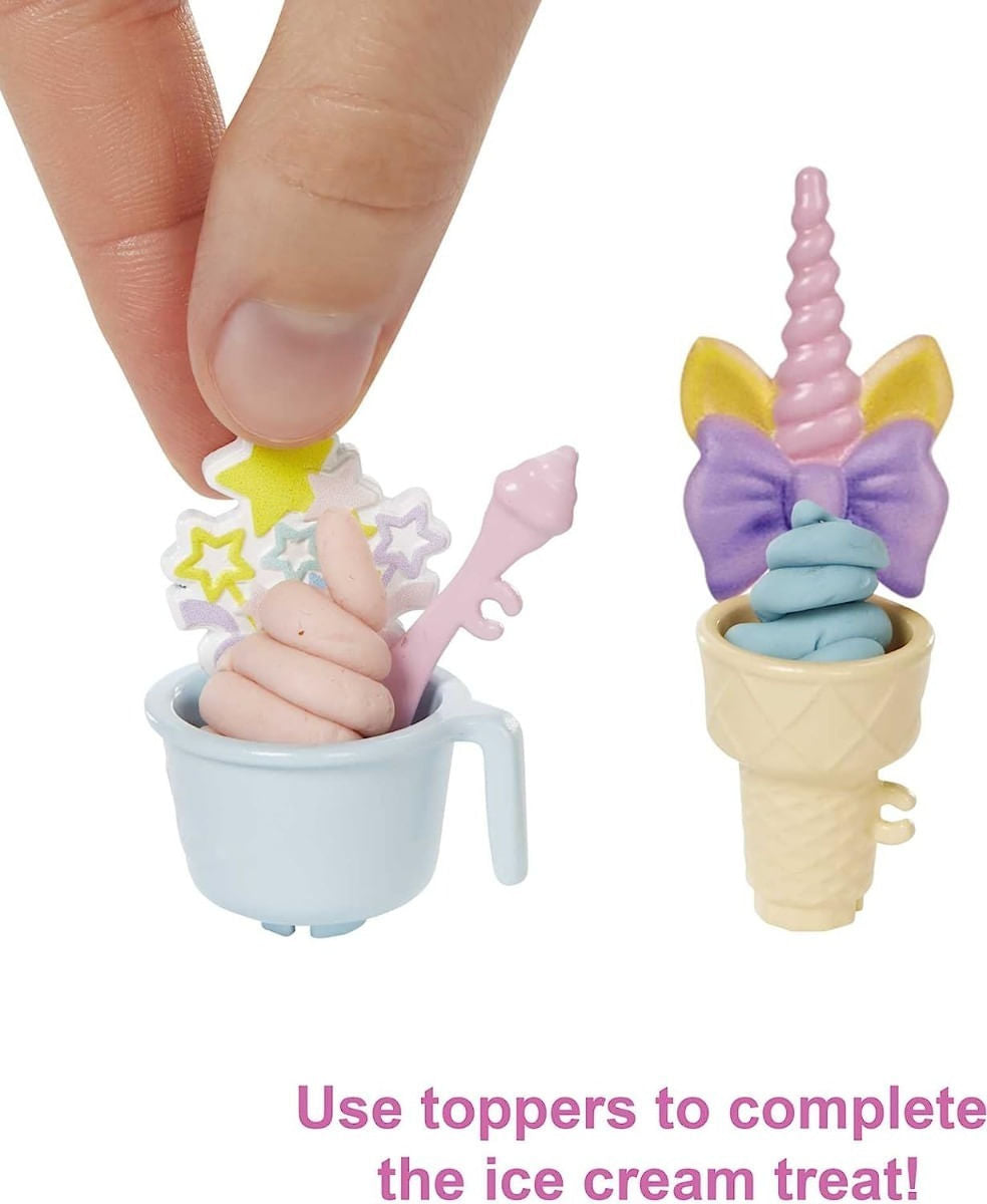 Muñeca Barbie Ice Cream Shop Heladería Hcn46 Mattel