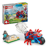 Lego Marvel: Spidey en su Moto vs Rhino 11206