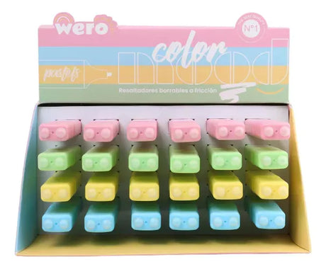 Wero Resaltador borrable Color mood WE4035