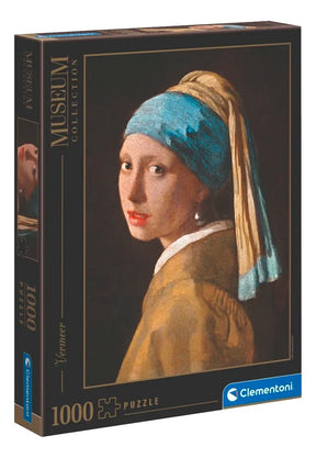Puzzle Museum Girl With Pearl 1000 Pzas 39614 Clementoni