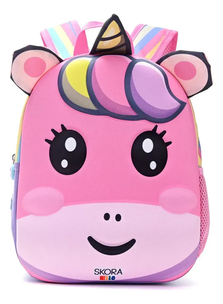 Mochila C/Luz Kawaii Mura Termoformada 22x30x10cm 12P 41310
