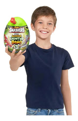 Smashers Mini Egg Jurassic Light Up Dino +6 Sorpresas 7855