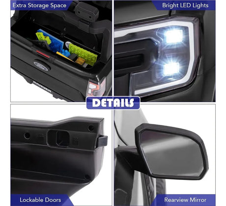 Auto A Bateria Ford Negro 12V 9410-707