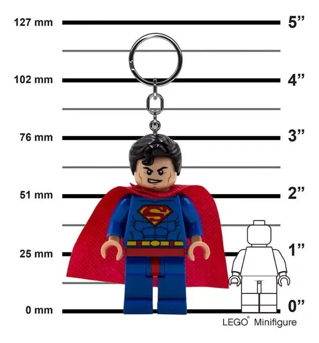 Lego Llavero Superman Super Heroes Con Luz LGL-KE39H LE019