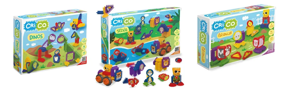 Rasti Combo Crico Granja Selva Y Dinos 01-3056/01-3055/03057
