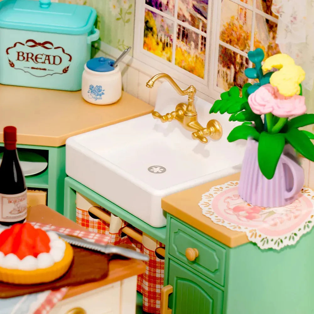 Robotime Rolife Puzzle 3d Farmhouse Kitchen Dw024