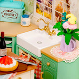 Robotime Rolife Puzzle 3d Farmhouse Kitchen Dw024