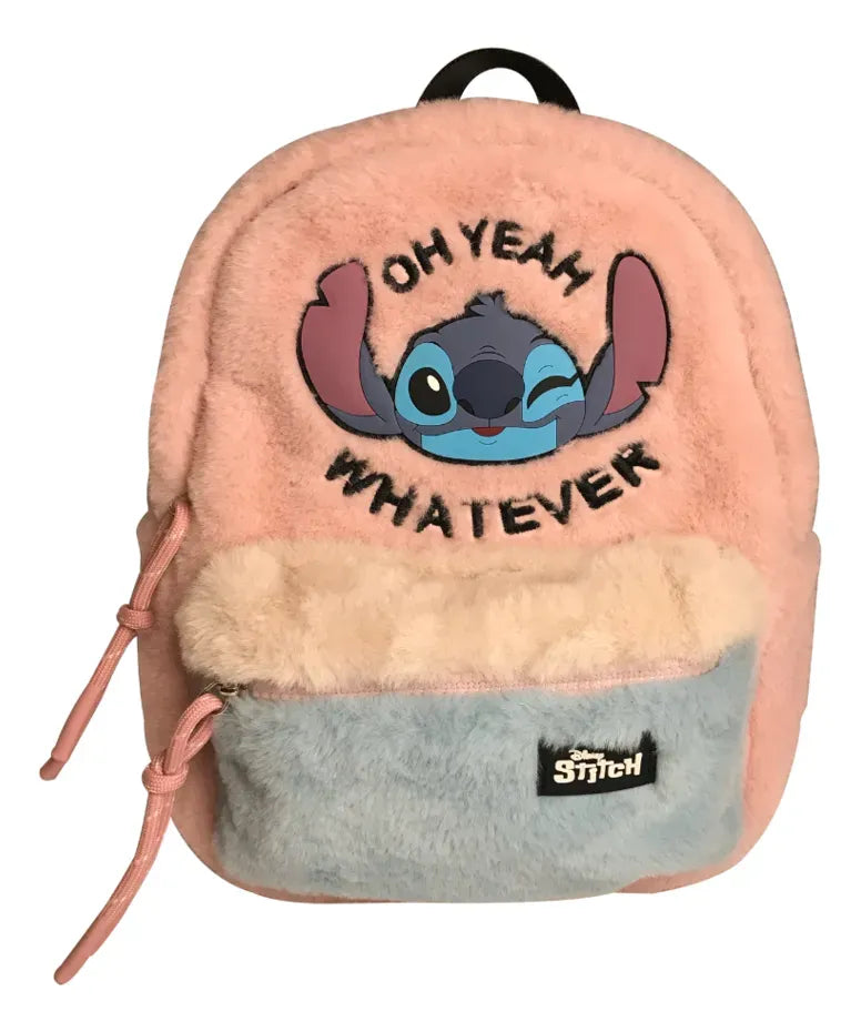 Mochila Disney Stitch rosa DLS6825