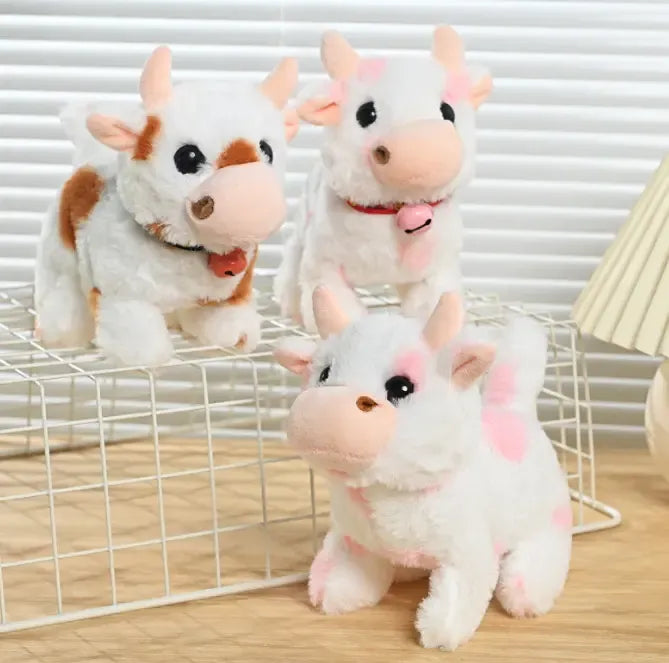 Animalito de Peluche a Pila Vaca KL260
