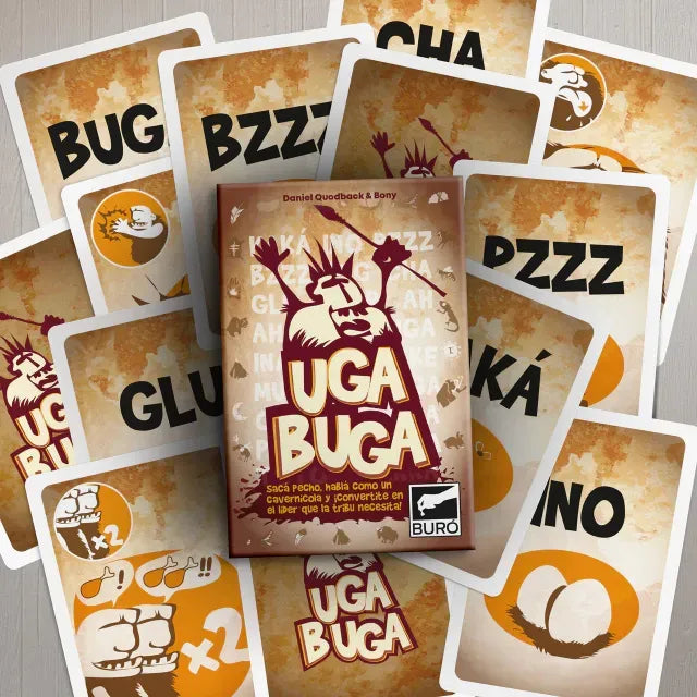 Juego De Mesa Uga Buga Bureau