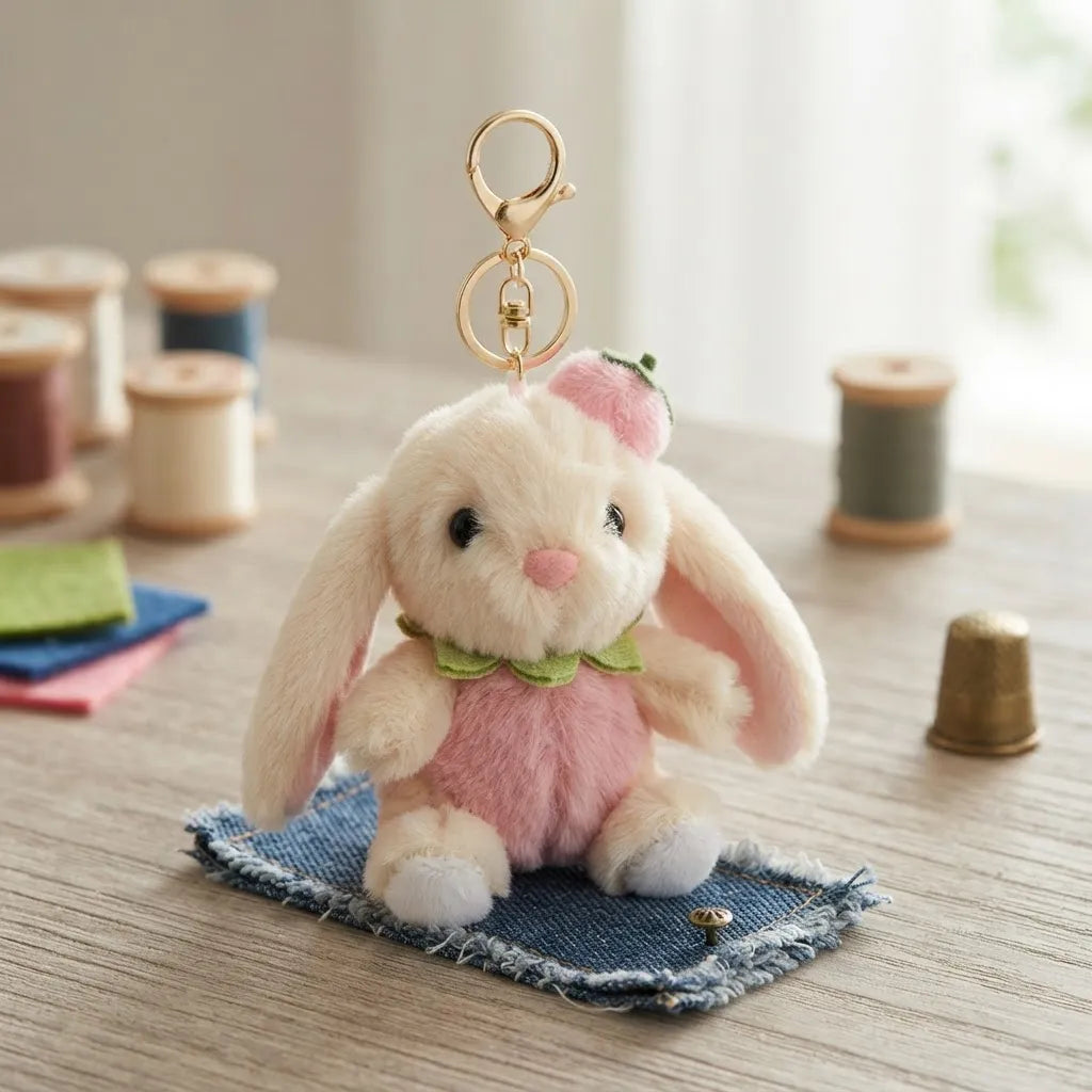 Conejo Llavero de Peluche 10cm Shine KL545