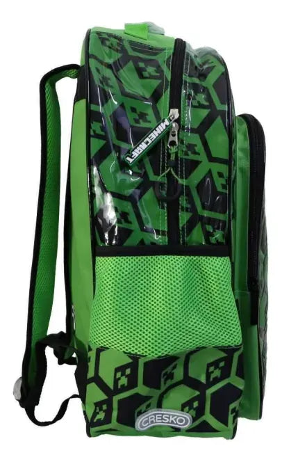 Cresko Mochila Espalda Minecraft Level 18P MI118