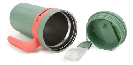 Chimola Vaso Termico Sport 650ml Verde Y Coral BZ53