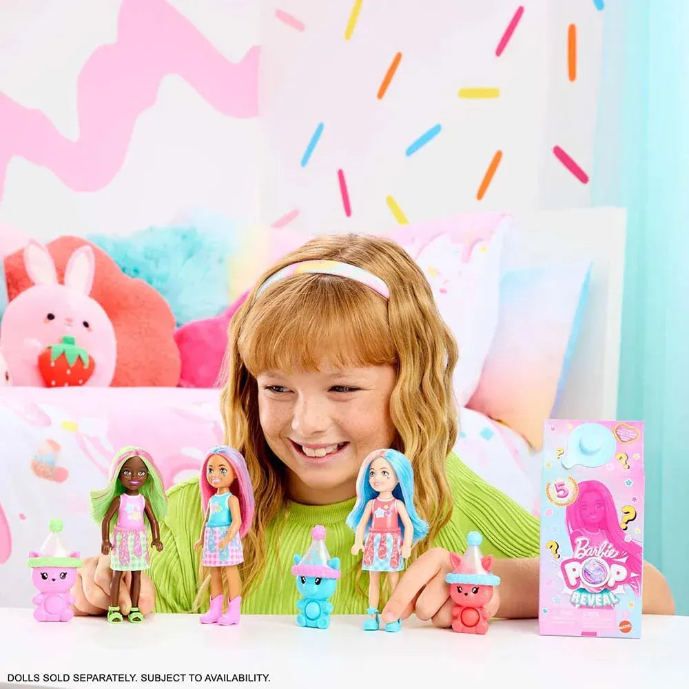 Barbie Pop Reveal Muñeca Batidos Chelsea JDM08