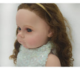 Muñeca Newborn 55 cm con Cabello y Accesorios S43542