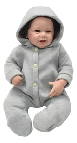 Muñeca Newborn 55 cm con Cabello y Accesorios S43524