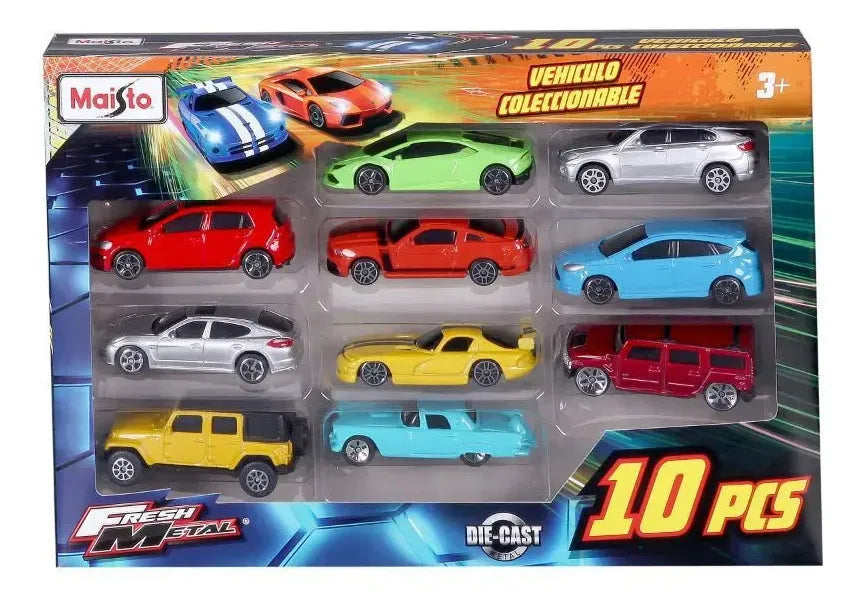 Maisto FM 3" pack de 10 12168