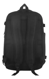 Mochila De Compresion Travel Go WDLT Negra Con Cerradura 39459