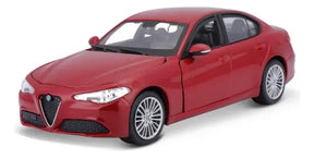 Bburago 1:24 Alfa Romeo Giulia 2016 Rojo Metalizado 18-21080