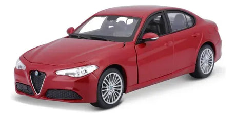 Bburago 1:24 Alfa Romeo Giulia 2016 Rojo Metalizado 18-21080