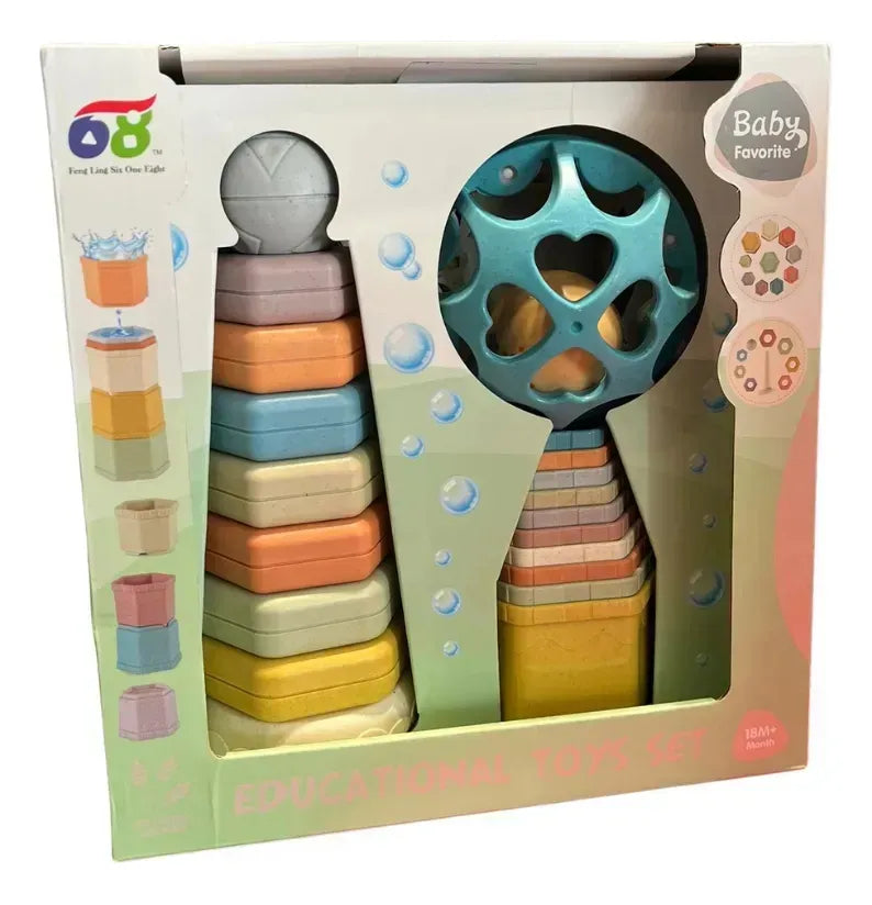 Baby Favorite Pelotas Vasos Y Torre Castillo ZY1802119