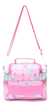Skora Lunchera Termica 2 Pisos Think Happy Gummie Bear 43128 Rosa