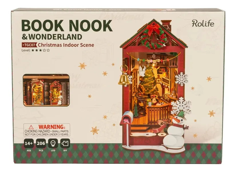 Robotime Rolife Puzzle 3d Christmas Indoor Scene Tgc07