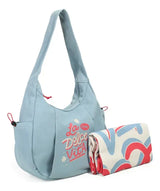 Chimola Bolso De Playa Lola Light Blue BP132