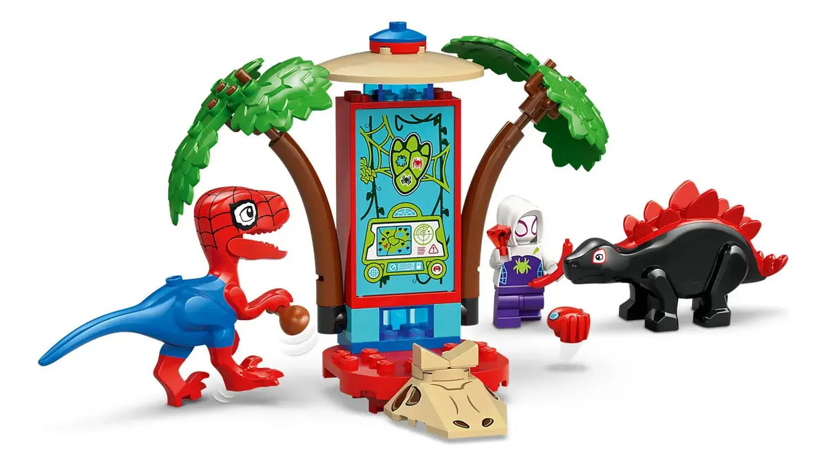 Lego Marvel: Spidey y Gobby Batalla de Raptores en la Base de la Casa del Árbol 11200