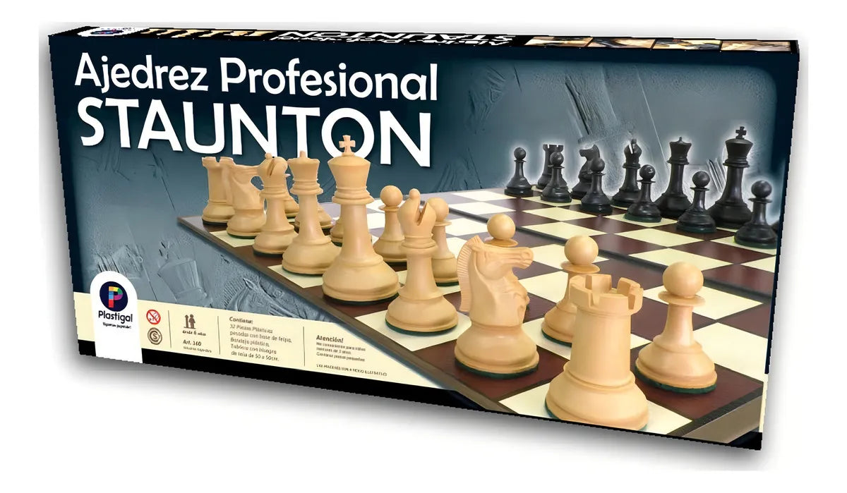 Ajedrez Profesional Staunton 160