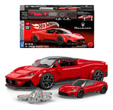 Hot Wheels Bloques de construccion Speed Maserati 250 Pcs JFR90