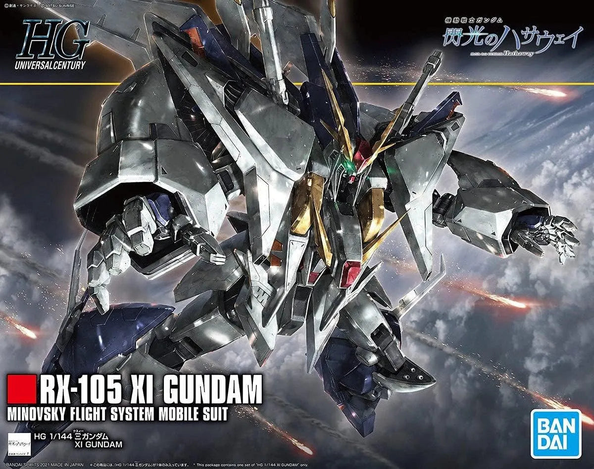 Bandai Hobby Gundam HG 1/144 XI Gundam Model Kit 2530614