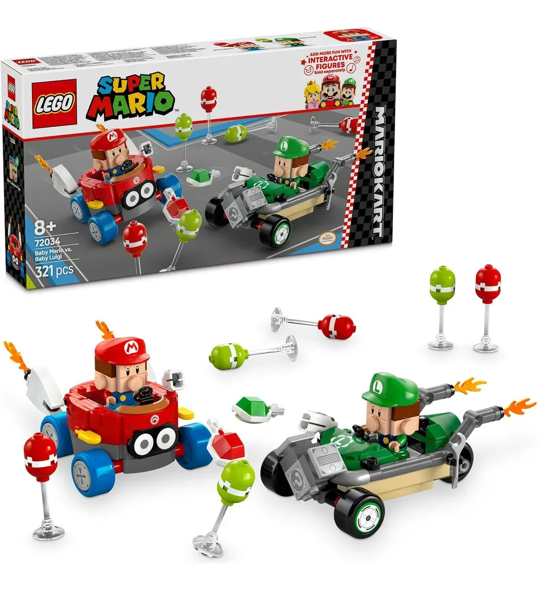 Lego SUPER Mario Mario Kart – Baby Mario 72034