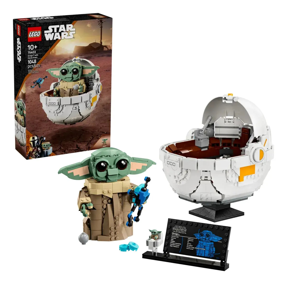 LEGO Star Wars Grogu™ con Aerocuna 75403