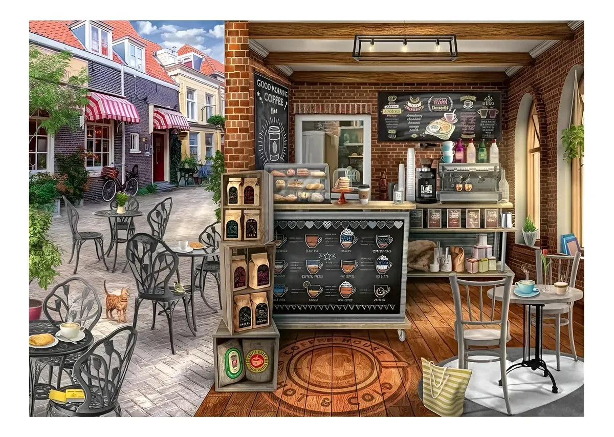Ravensburger Puzzle 1000 Pzs Quaint Cafe 12000541
